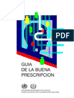 Guía OMS farmacología