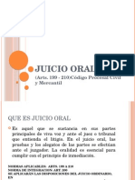 Diapositivas Sobre El Juicio Oral Civil