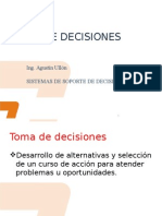 Toma de Desiciones