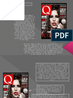 Q Magazine Analysis ,