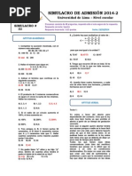 Simulacro Escolar ULima-UL5