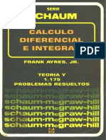 Calculo Diferencial e Integral - Teoria y 1175 Problemas Resueltos - Frank Ayres - McGramHill