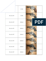 Firearm serial numbers list less than 40 chars