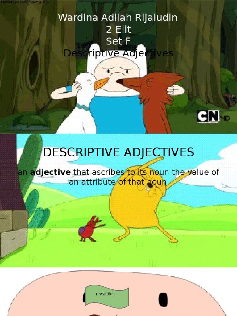 Descriptive Adjectives Guide | PDF
