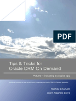 Tips and Tricks For Oracle CRM On Demand