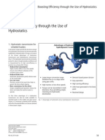 Boosting Efficiency Through The Use of Hydrostatics