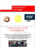 CLUB ROTARACT Presentacion