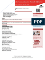 M10227 Formation Assurer La Maintenance Des Bases de Donnees Microsoft SQL Server 2008 PDF