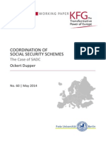 Coordination of Social Security Schemes