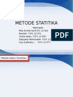 Metode Statitika