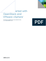 VMWare Getting Started With OpenStack and Vsphere PDF