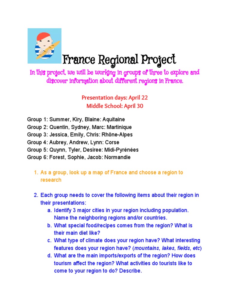 France Regional Project Overview | PDF