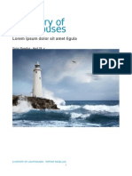A History of Lighthouses: Lorem Ipsum Dolor Sit Amet Ligula