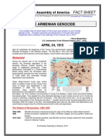 Fact Sheet - Armenian Genocide 2015