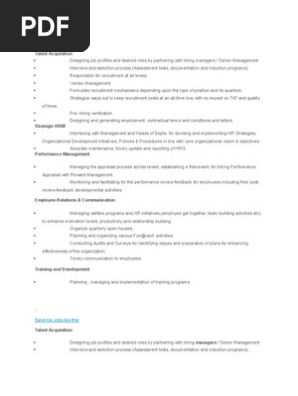 Job Description