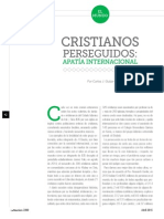 Cristianos Perseguidos: Apatía Internacional (La Nación 2399)
