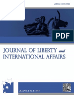 Journal of Liberty and International Affairs | Vol. 1, No. 1 | 2015