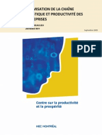 Optimisation de La Chaîne Logistique