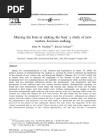 Download Missing the Boat or Sinking the Boat a Study of New Venture by PusatStudyPerilakuEkonomi SN262950002 doc pdf