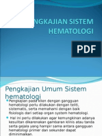 Pengkajian Sistem Hematologi
