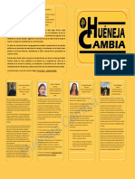 Candidatos de Huéneja Cambia A Las Elecciones Municipales 2015