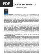 COMO VIVER NO ESPÍRITO