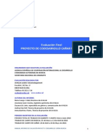 INFORME F EVALUACION PROYECTO de CoDesarrollo PDF