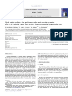 Nitric Oxide: S. Fernández Vallinas, N. López Carreras, M. Miguel, A. Aleixandre