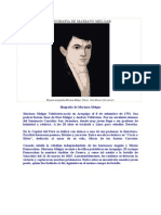 Biografia de Mariano Melgar