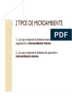 Clase 3 Microambiente