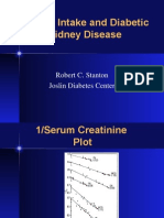 Protein Intake and Diabetic Kidney Disease: Robert C. Stanton Joslin Diabetes Center