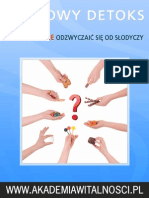 Cukrowy Detoks czyli jak skutecznie odzwyczaiÄ‡ siÄ™ od sÅ‚odyczy