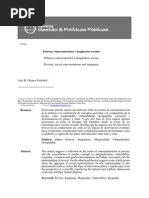 Pobreza Representaciones e Imaginarios Sociales -PB Luis Gomez