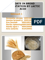 Bread Fermentation by Lactic Aci