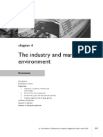 Chap - 4 The Industry and Market Envioronment