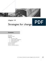 Chap - 14 Strategies For Change