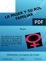 La Mujer y Su Rol Familiar