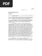 Miguel Rodriguez US Attorney Vincent Foster Death Investigator Resignation Letter, January 17, 1995