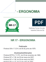 NR 17 - Ergonomia