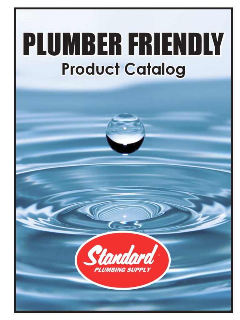 Plumber Friendly Product Catalog April 2015