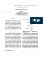 A Very Flexible Bicmos Low-Voltage High-Performance Source Follower