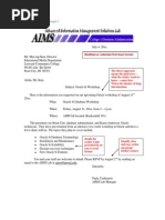 Bad News Letter Sample