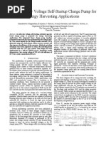 An Ultra-Low Voltage Self-Startup Charge Pump for Energy Harvesting Applications
