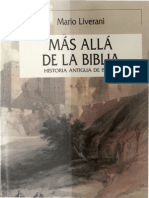 LIVERANI, M. - Más Allá de La Biblia. Historia de Israel - Critica 2005