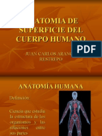 Anatomia de Superficie Del Cuerpo Humano
