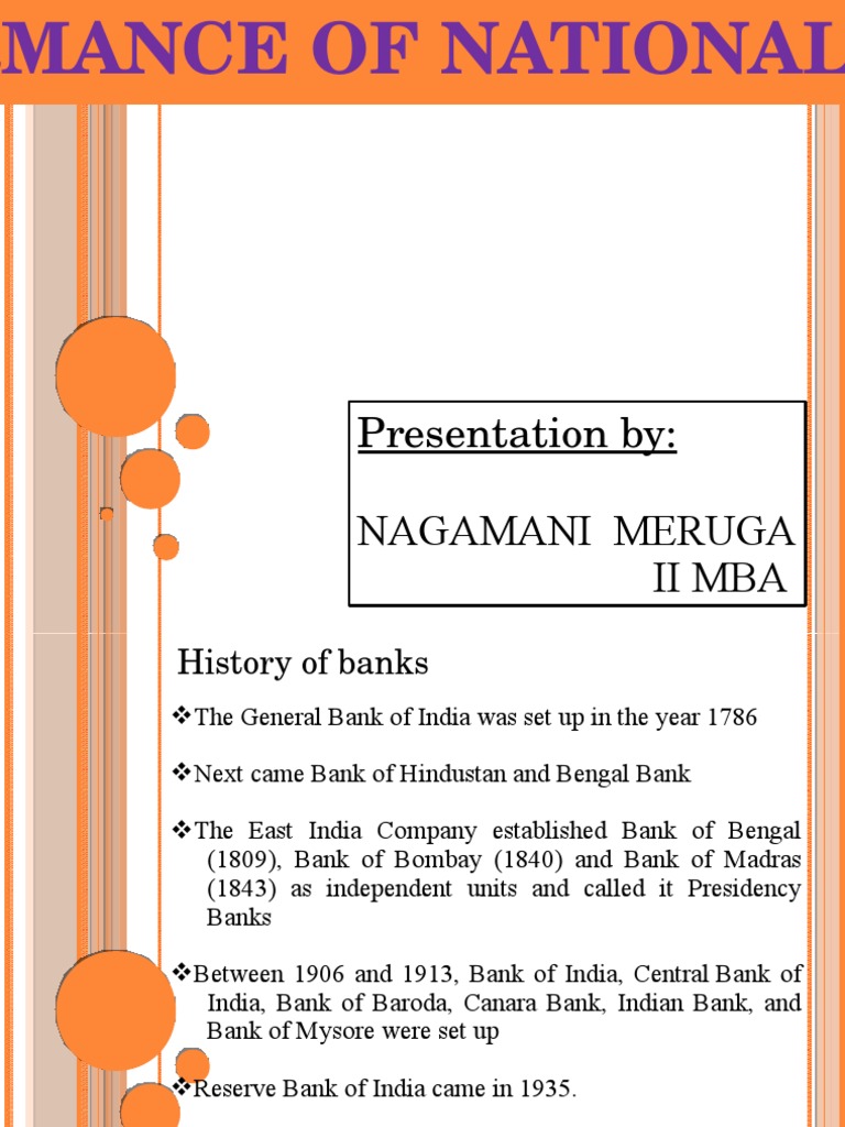 Performance of nationalised banks pdf companies of asia economy