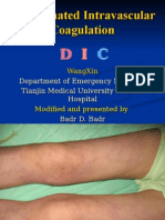 Disseminated Intravascular Coagulation-Modified and Ready