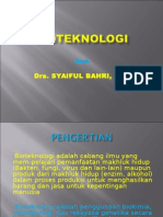 Bioteknologi