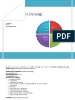 Ejercicio Ciclo Deming