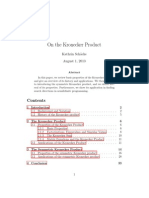 Kronecker Products LyapunovEquation2